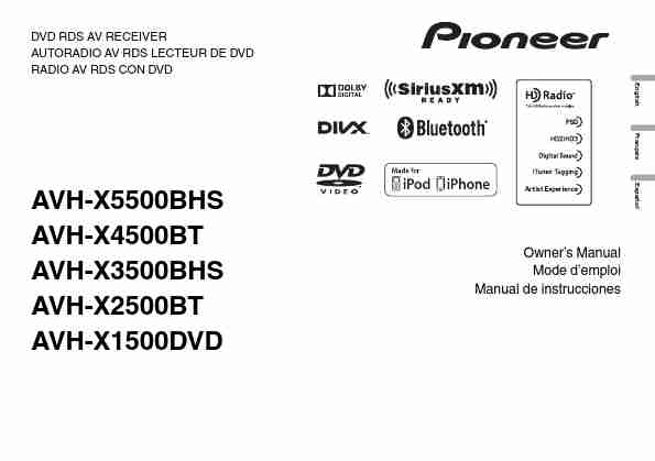 Pioneer Car Video System AVH-X1500DVD-page_pdf